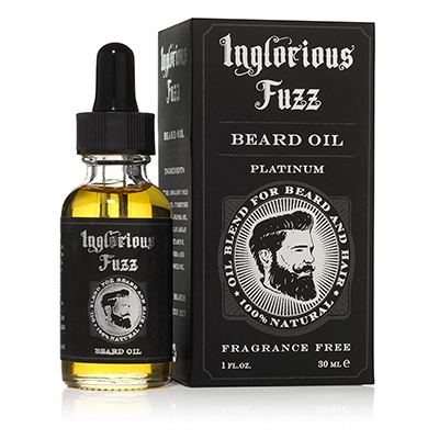 inglorious fuzz beard growth oil